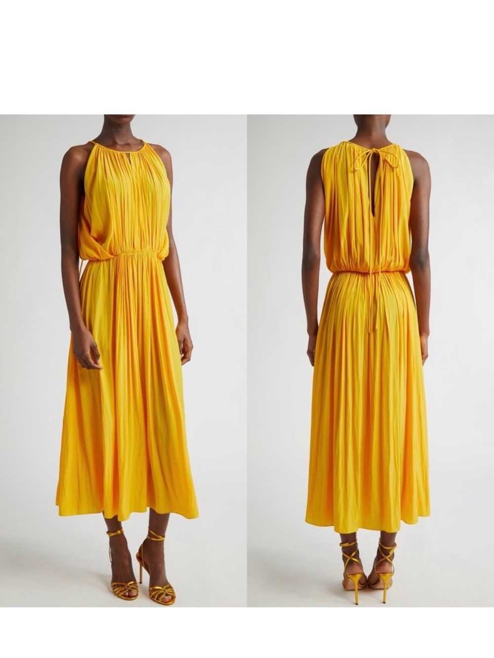 A.L.C. Meredith Pleated Sleeveless Dress